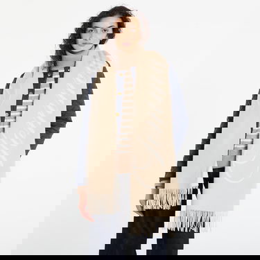 Šál Tommy Hilfiger Tommy Script Logo Fringed Scarf Béžová | AW0AW17786 RBT, 3