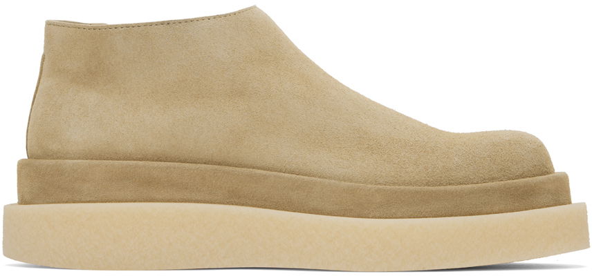 Tenisky a topánky Jil Sander Thick Suede Loafers Béžová | J33WU0050_P6242, 0