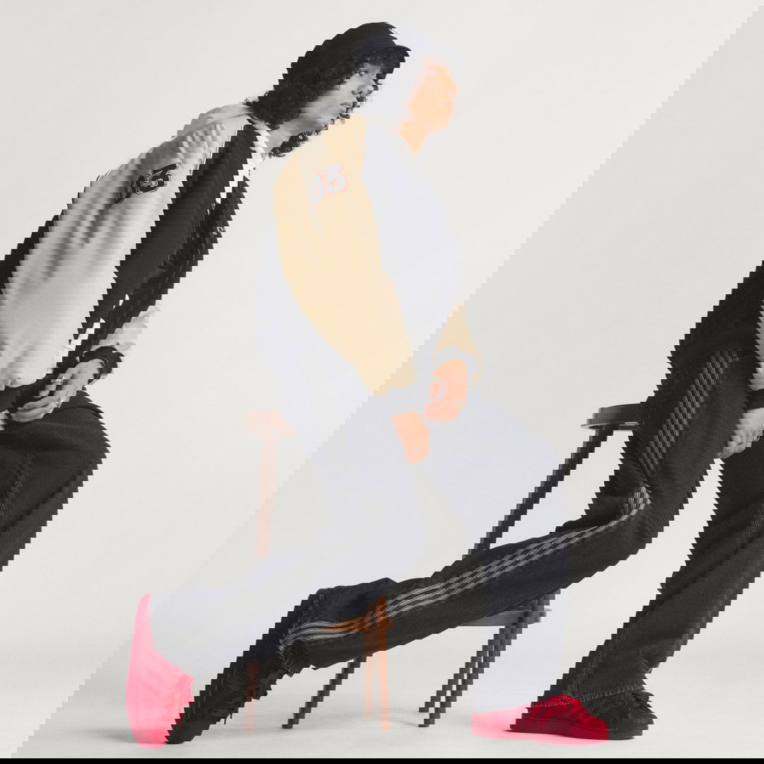 Džínsy adidas Performance FIREBIRD ADICOLOR Denim Pants Čierna | KD1497, 0