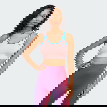 Podprsenka adidas Performance 3-Stripes Sports Bra Ružová | JP2293, 0