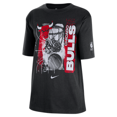 Tričko Nike Nike NBA Chicago Bulls Courtside T-Shirt Šedá | HQ0748-010, 0