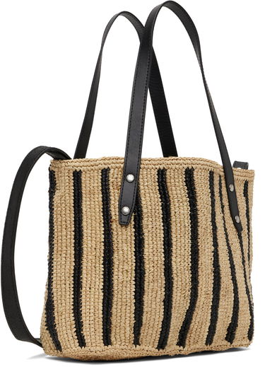 Tote bag rag & bone Rag & Bone Small Striped Straw Tote Béžová | ST100522, 1