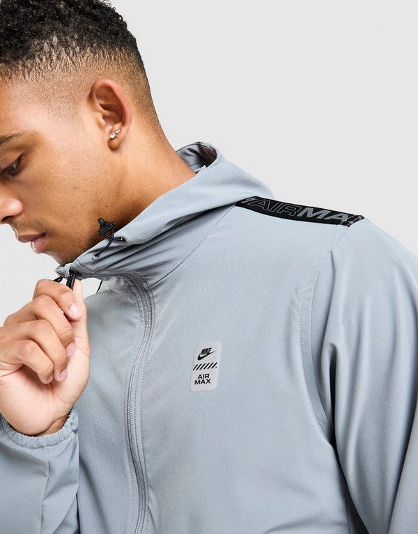 Bunda Nike NSW Air Max Tc St Woven Hooded Jacket Šedá | IF0384-065, 1