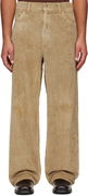 Vast Cut Distressed Corduroy Trousers