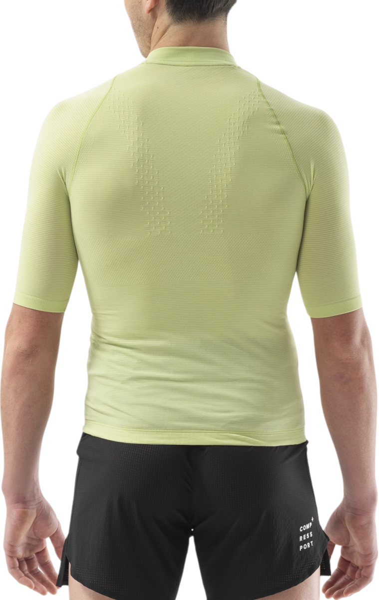 Tričko Compressport Compressport Trail Racing Postural Short Sleeve Top Zelené | atsm4906039, 1