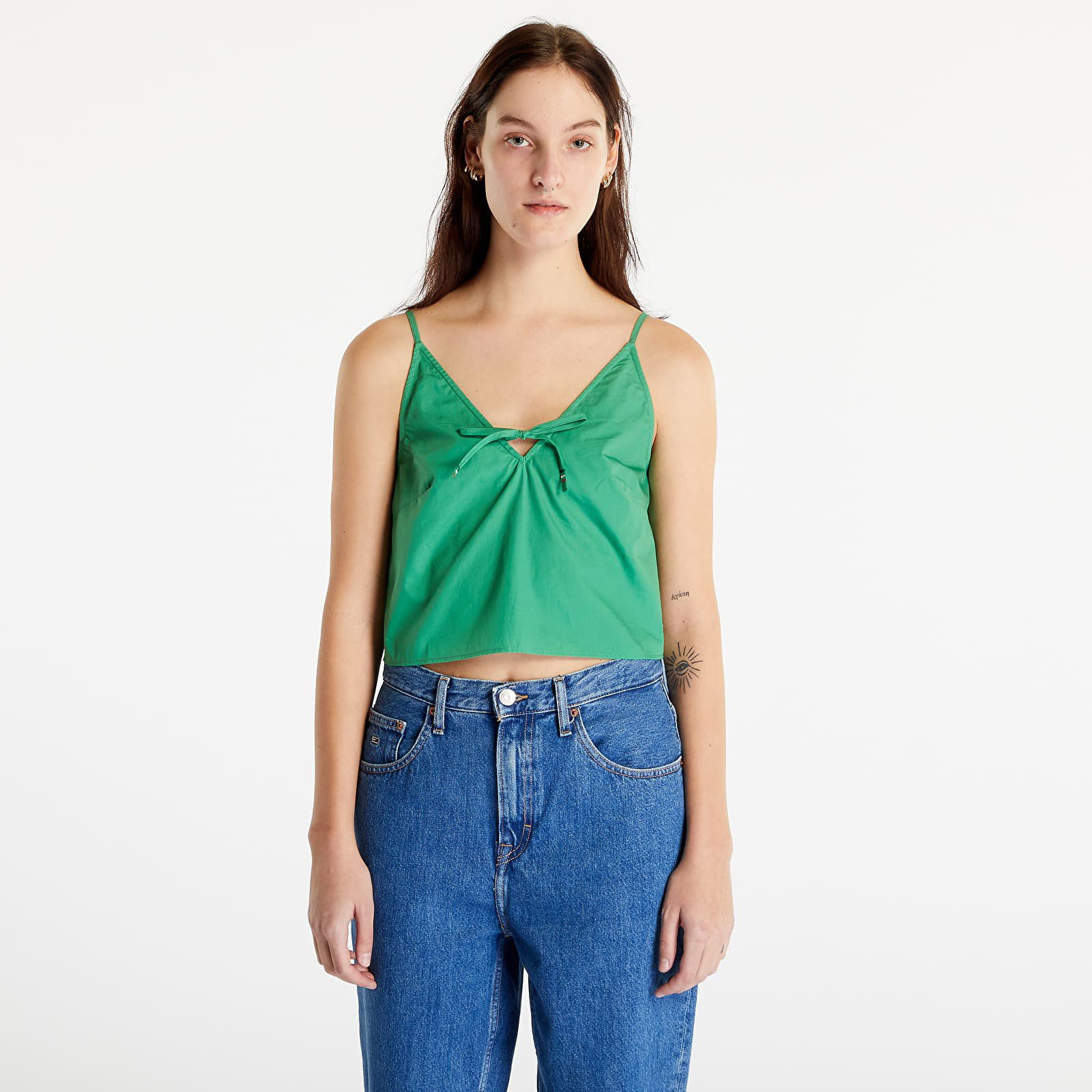 Poplin Strappy Top