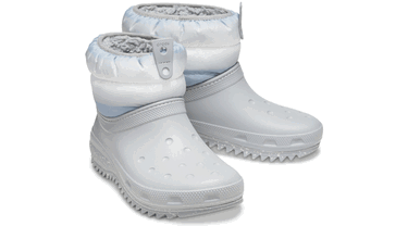 Tenisky a topánky Crocs Classic Neo Puff Shorty Boots W Biela | 207311-00J, 1