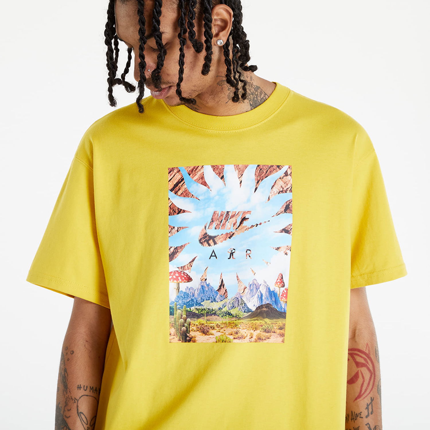 Tričko Nike Sportswear DNA Open M90 Tee Žltá | DQ1019-709, 0