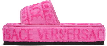 Starostlivosť o obuv Versace Versace 'I Heart Baroque' Platform Slippers Ružová | ZSL000003_ZCOSP052, 2