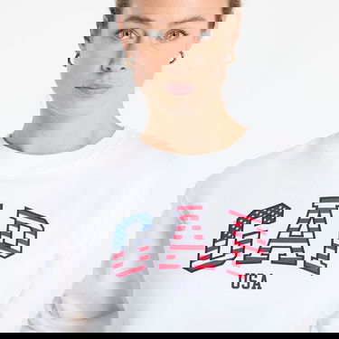 Mikina GAP USA Graphic Sweatshirt Biela | 554936-32, 1