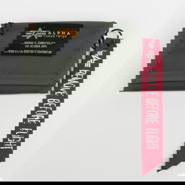 Peňaženka Alpha Industries Crew Wallet Zelené | 196928 01, 0