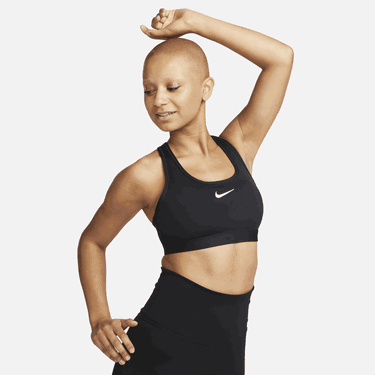 Podprsenka Nike Swoosh Čierna | DX6821-010, 0
