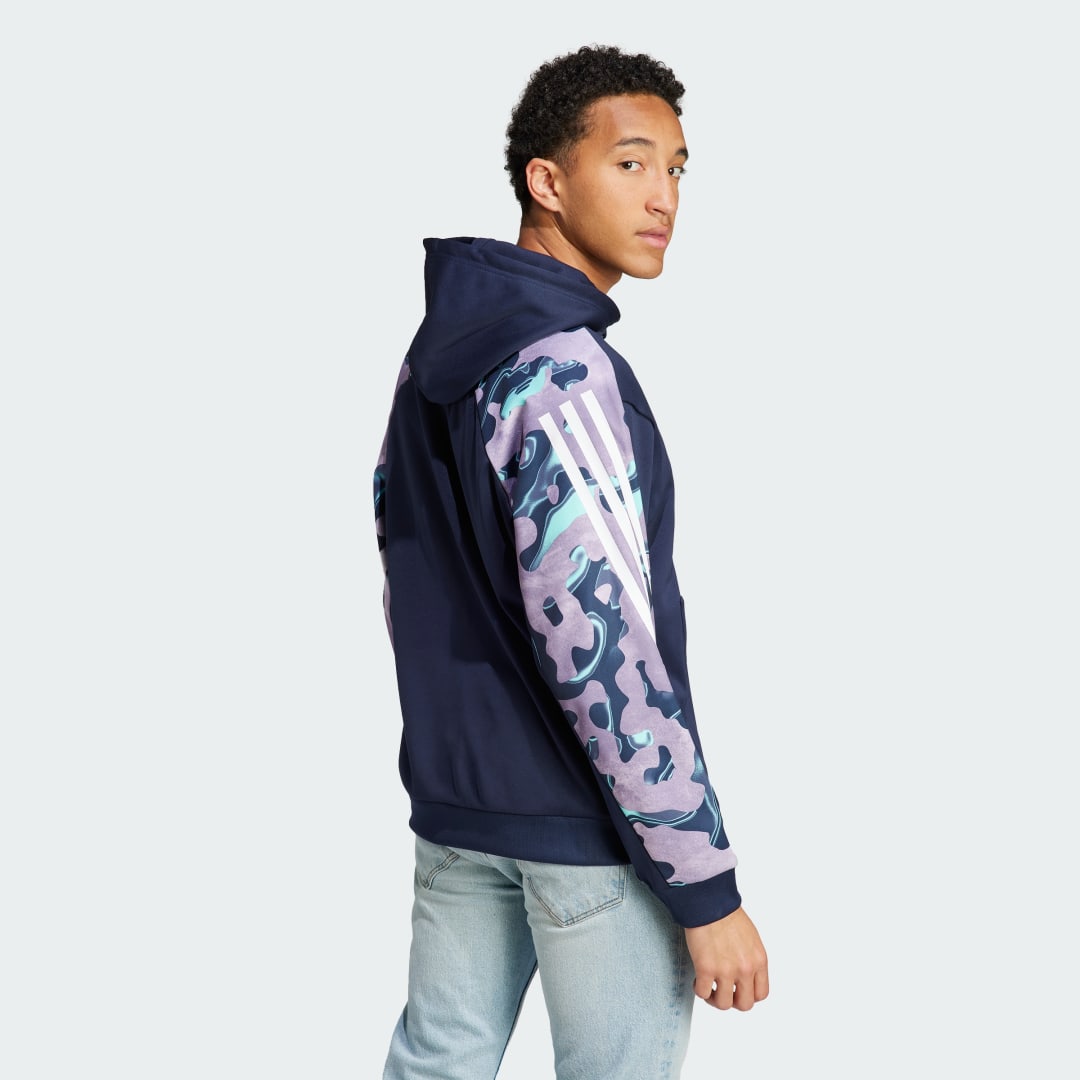 Future Icons Allover Print Hoodie