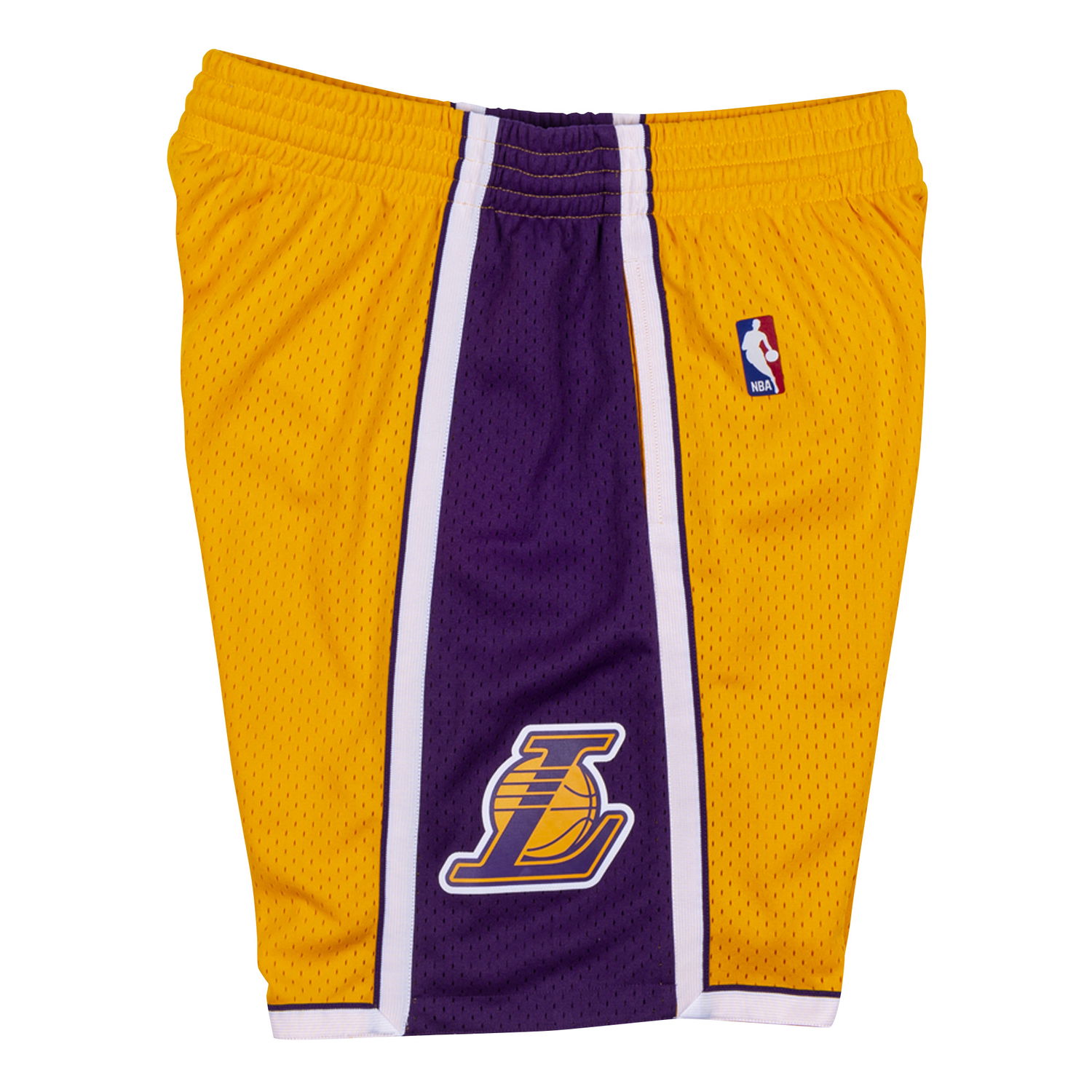 Šortky Mitchell & Ness NBA Swingman Shorts Los Angeles Lakers Žltá | SMSHCP19075-LALLGPR091, 1