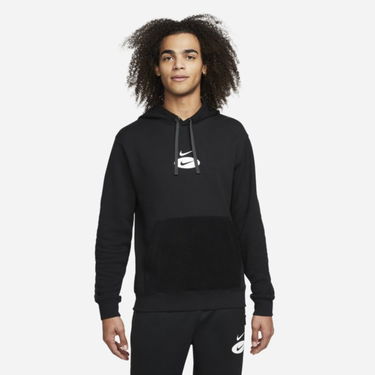Mikina Nike Sportswear Swoosh League French Terry Pullover Hoodie Čierna | DM5462-070, 2