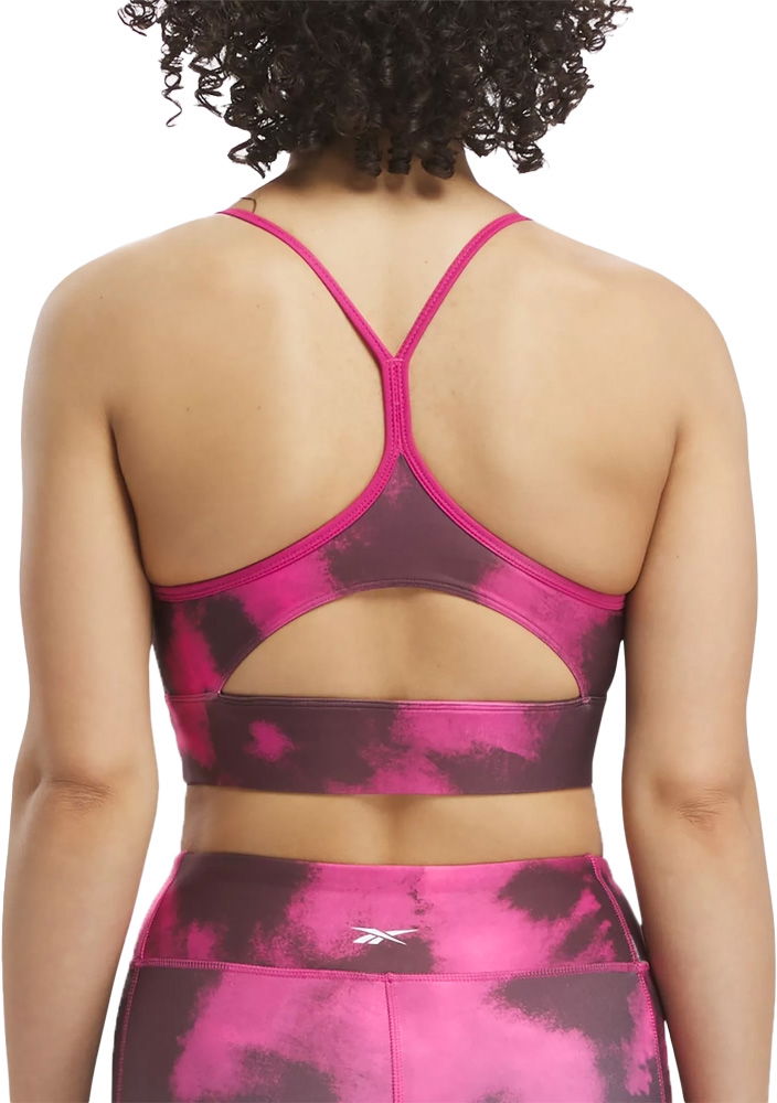Podprsenka Reebok Reebok Train AOP Bra Ružová | 100035778, 1