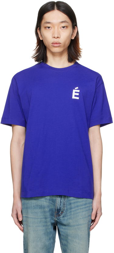 Tričko Études Études Wonder Patch T-Shirt Modrá | C00ME104A00740, 0