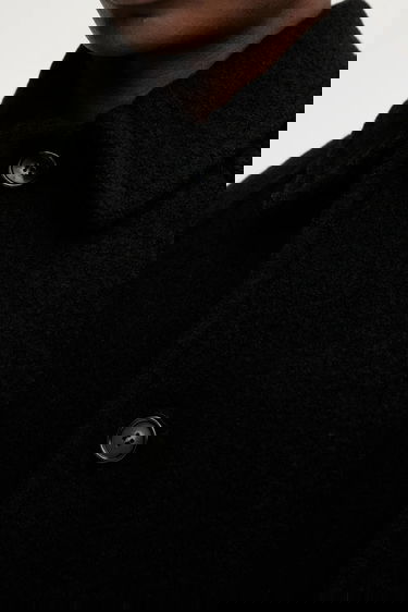 Kabáty A.P.C. Wool Coat Gaston Čierna | WVBEH.H01516, 3