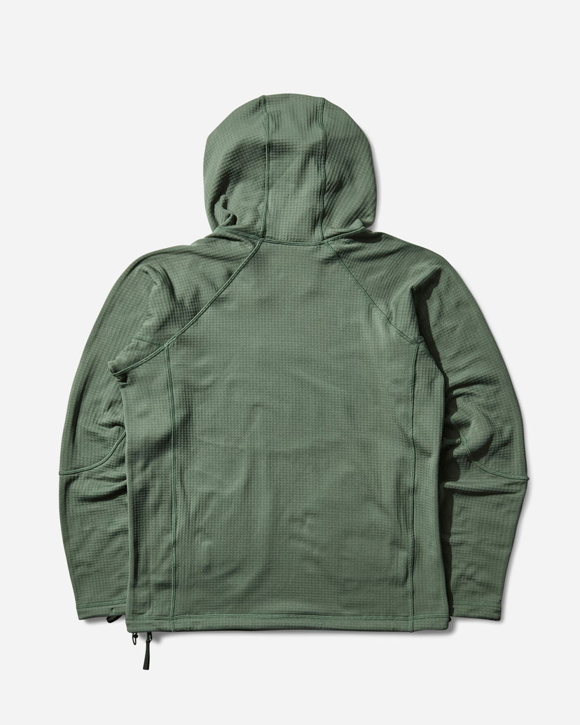 Mikina Rayon Vert Oasis Fleece Hoodie Zelené | S5RVSH01 GREEN