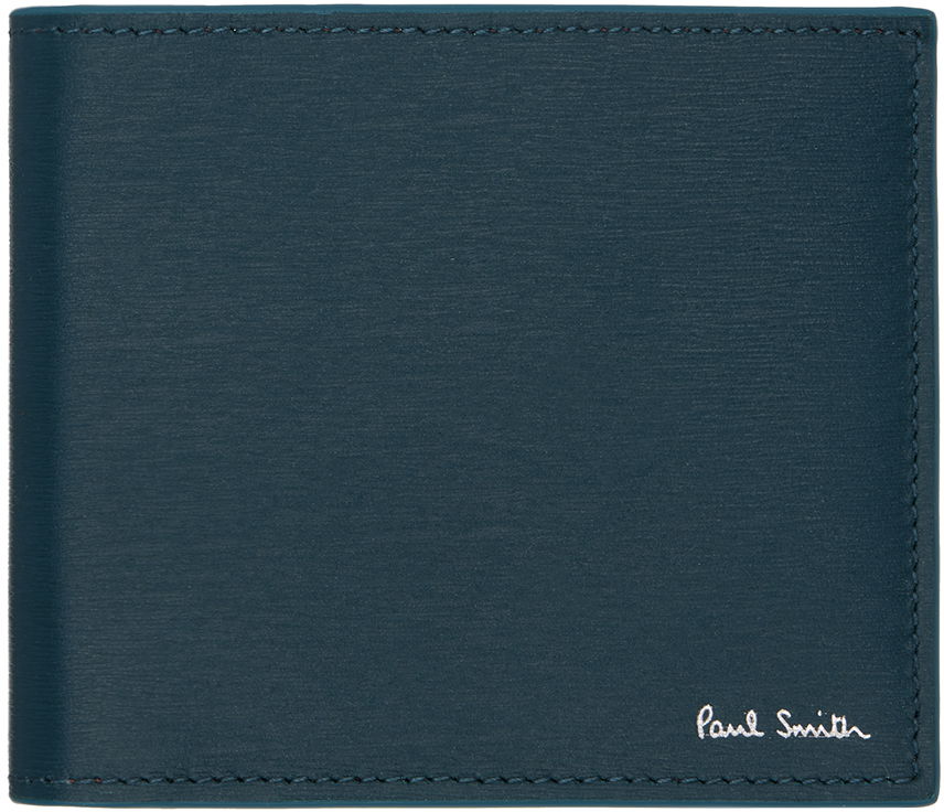 Peňaženka Paul Smith Paul Smith Compact Billfold Wallet Modrá | M1A-4833-NSTRGS-45-0, 0