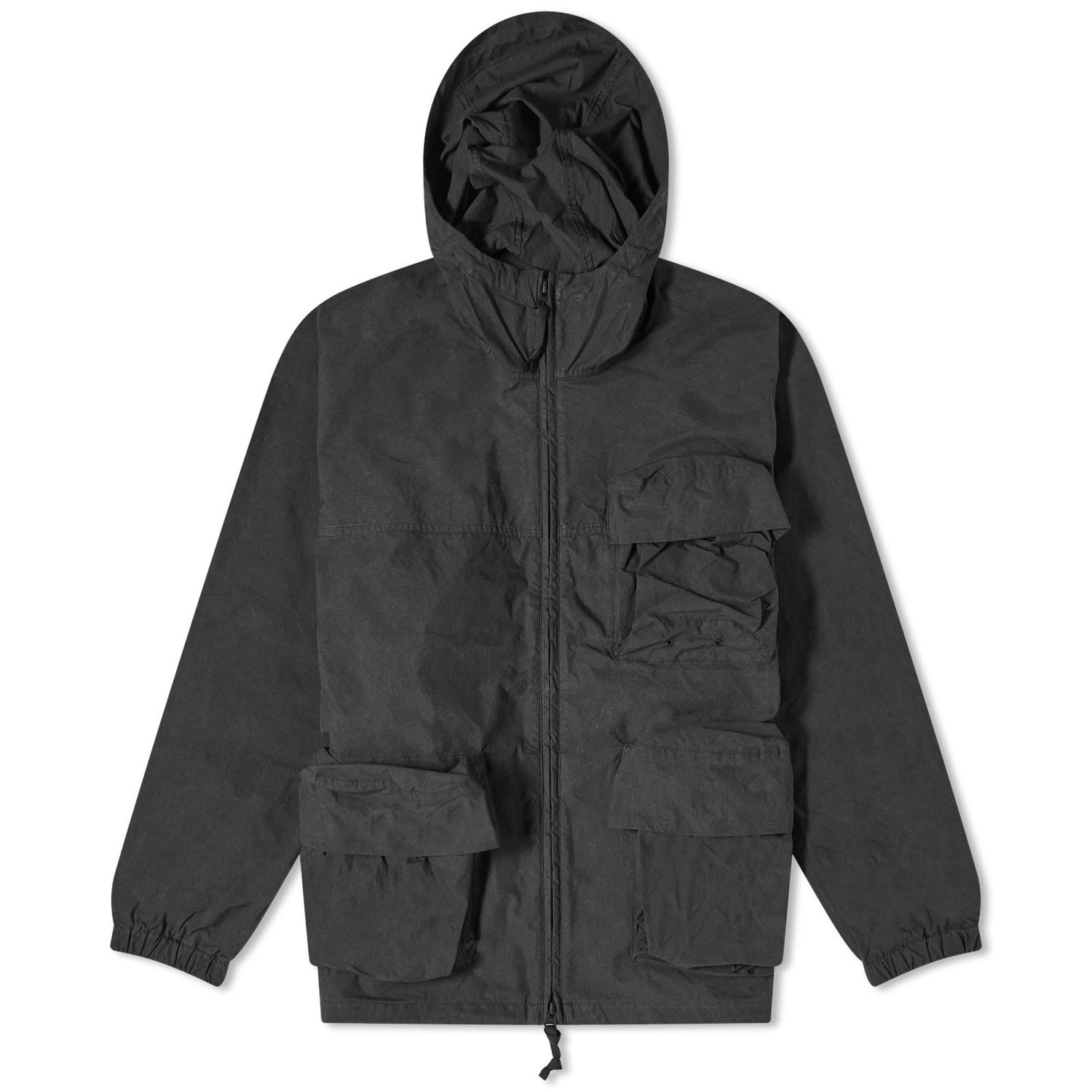 Parka Snow Peak C/N Hooded Parka Jacket with Flap Pockets Čierna | JK-20AU007-BK, 0