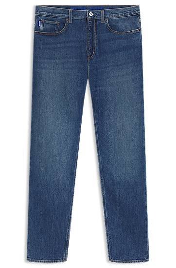 Džínsy BOSS Slim-Fit Stretch Denim Jeans Modrá | 50511503, 0