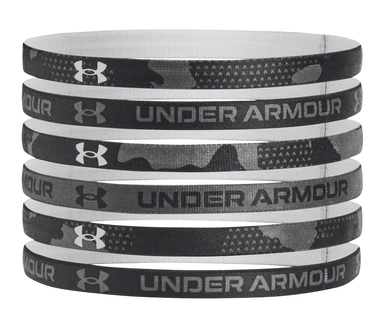 Doplnky Under Armour Under Armour UA Mini Graphic HB Headbands (6-Pack) Čierna | 1286897-020, 0