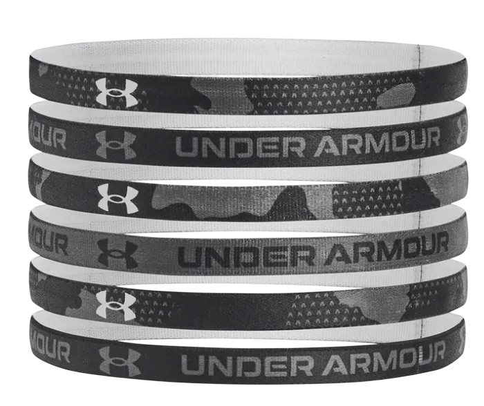 Doplnky Under Armour Under Armour UA Mini Graphic HB Headbands (6-Pack) Čierna | 1286897-020