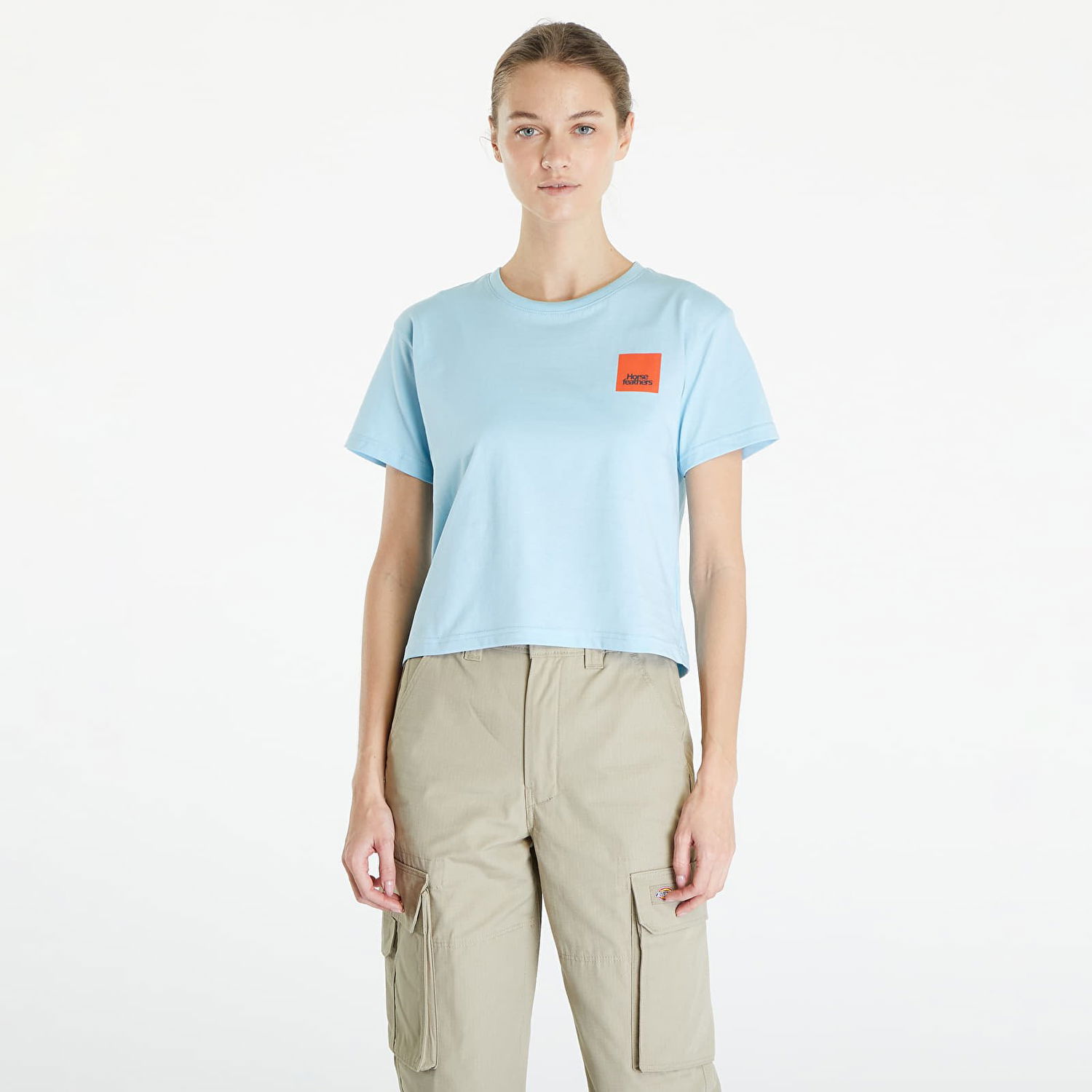 Tričko Horsefeathers Top Margo Top Aquatic Modrá | SW911B, 0