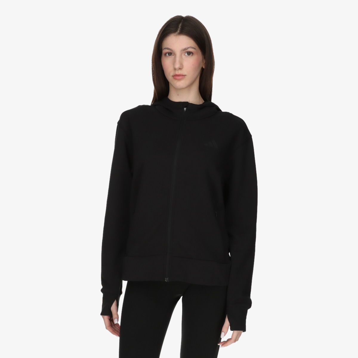 Mikina adidas Performance Designed 4 Training Full-Zip Hoodie Čierna | JP2654, 1
