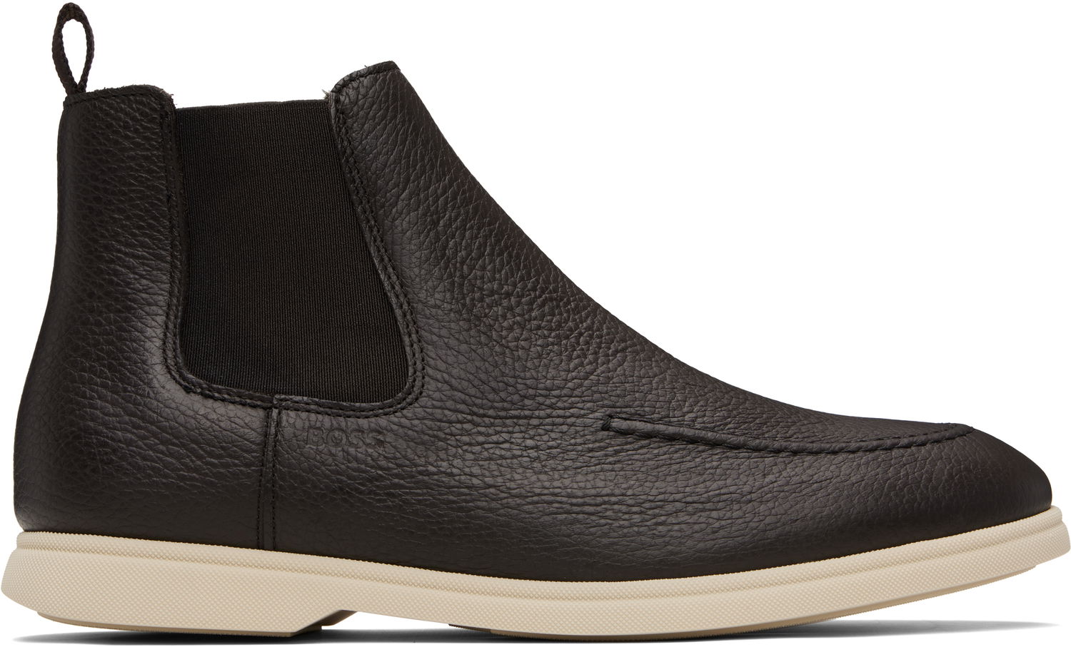 Tenisky a topánky BOSS BOSS Leather Chelsea Boots Čierna | 50548107, 0