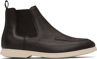 Tenisky a topánky BOSS BOSS Leather Chelsea Boots Čierna | 50548107, 0