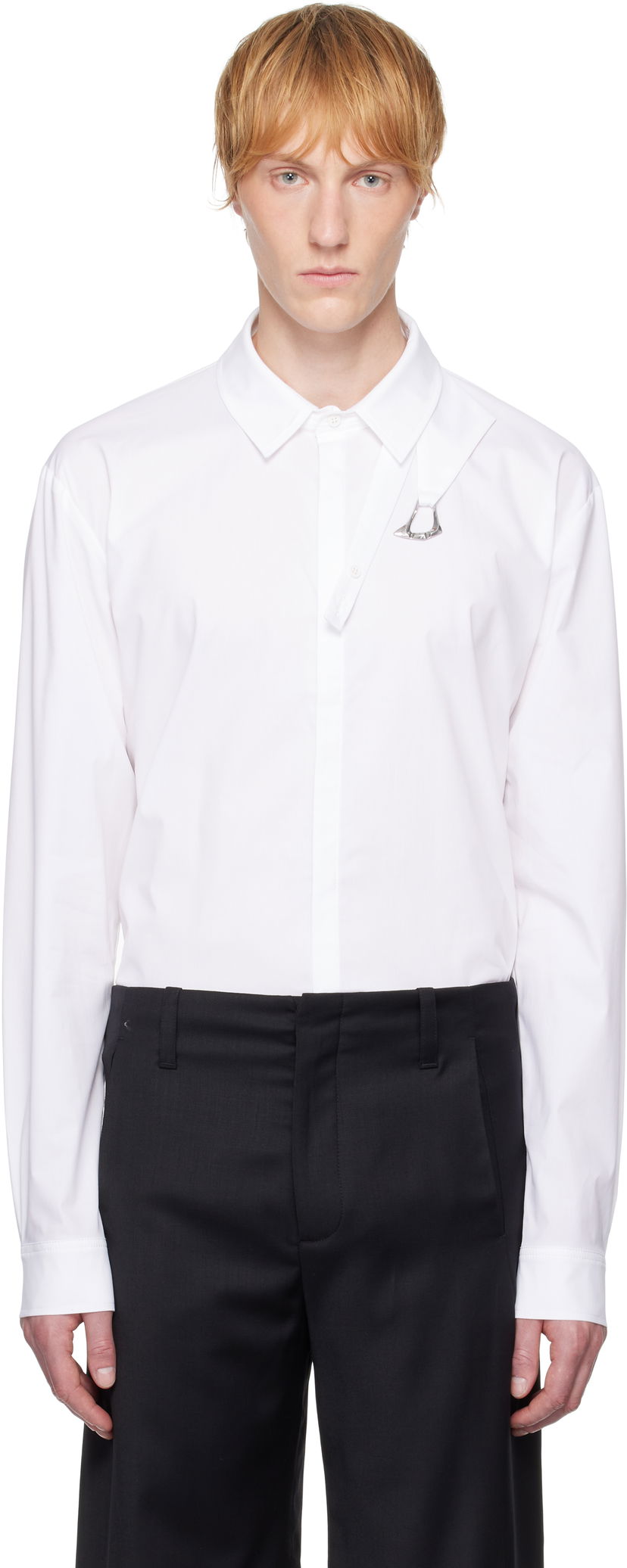 Košeľa HELIOT EMIL HELIOT EMIL Corrosion Shirt Biela | SS25_M_05_064_WHT02