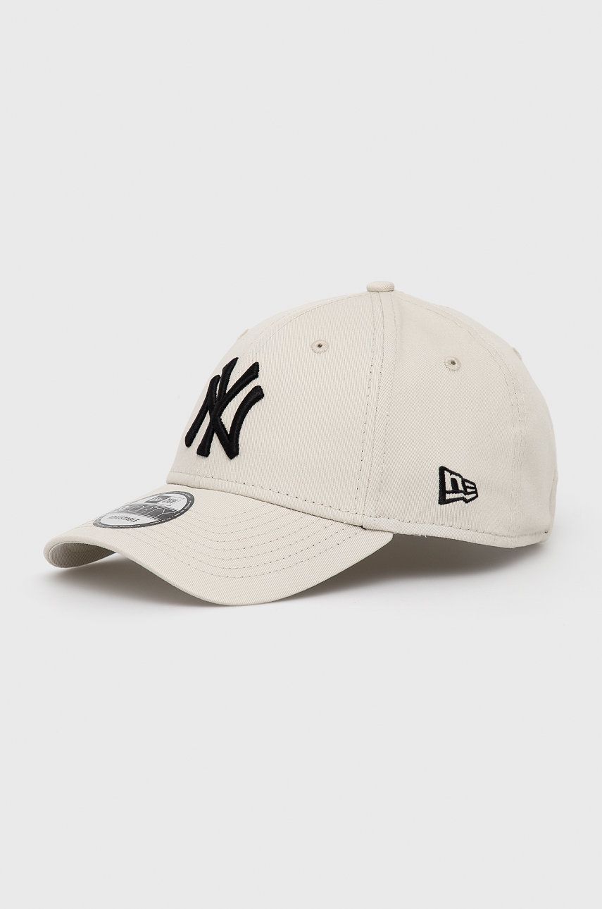 Šiltovka New Era MLB Essential 9Forty New York Yankees Béžová | 12380590.MEDBEIGE, 0