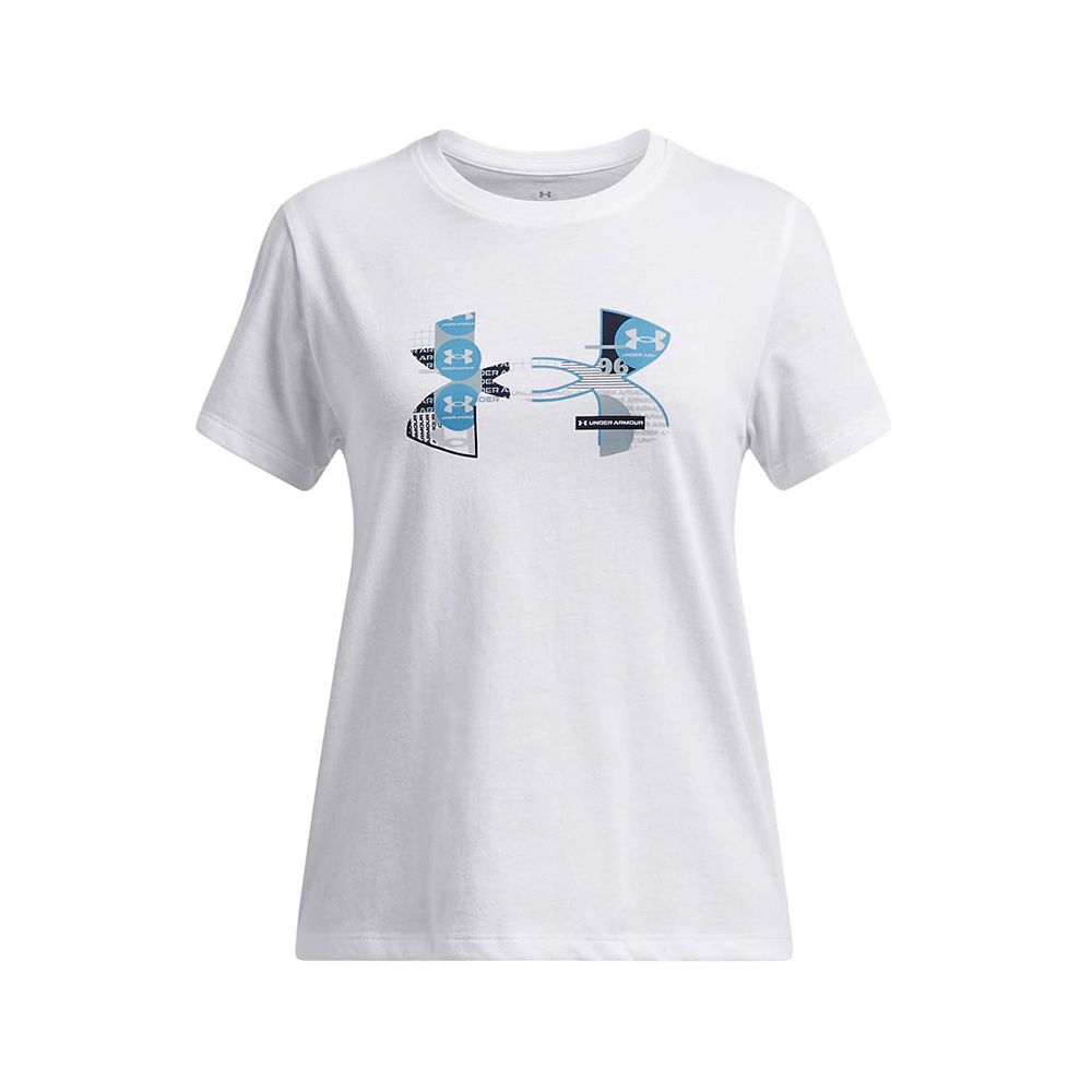 Tričko Under Armour Big Logo Fill Graphic T-Shirt Biela | 1389769-100, 0