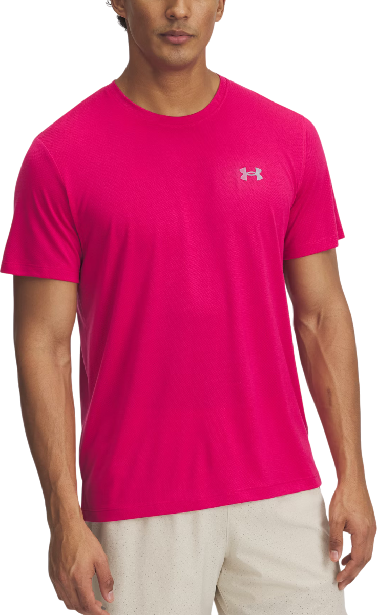 Tričko Under Armour Trail Run Short Sleeve T-Shirt Ružová | 1389807-681, 0