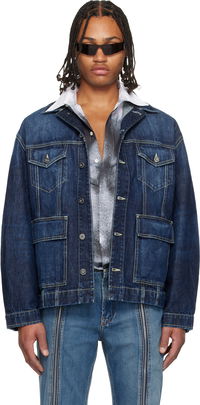 Jean Paul Gaultier Cutout Denim Jacket
