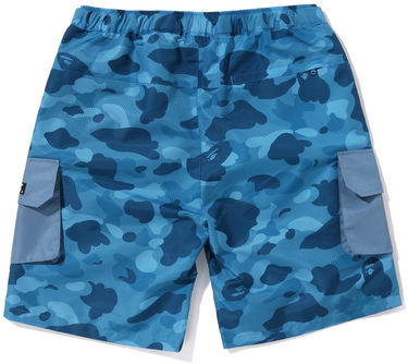 Šortky BAPE Bape Honeycomb Camo Cargo Shorts Blue Modrá | 1J30153008-BLUE, 1