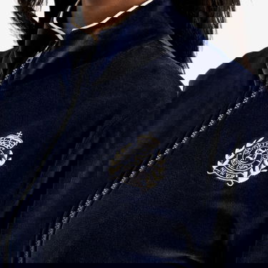 Bomber bunda Sporty & Rich Sporty & Rich NY Crest Velour Track Jacket Navy | JA063511243BL32-NVY, 5