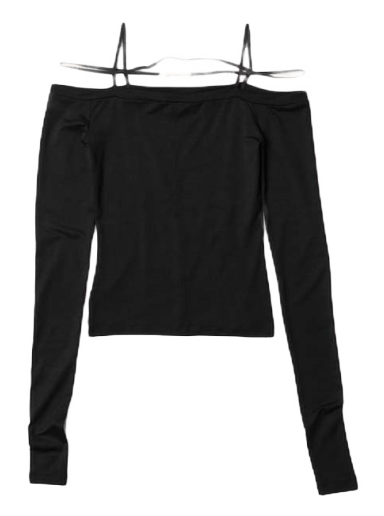 Crop Top Jacquemus Le Sierra Čierna | 223JS035-2142-990