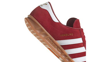 Tenisky a topánky adidas Originals Hamburg Červená | H01787, 4