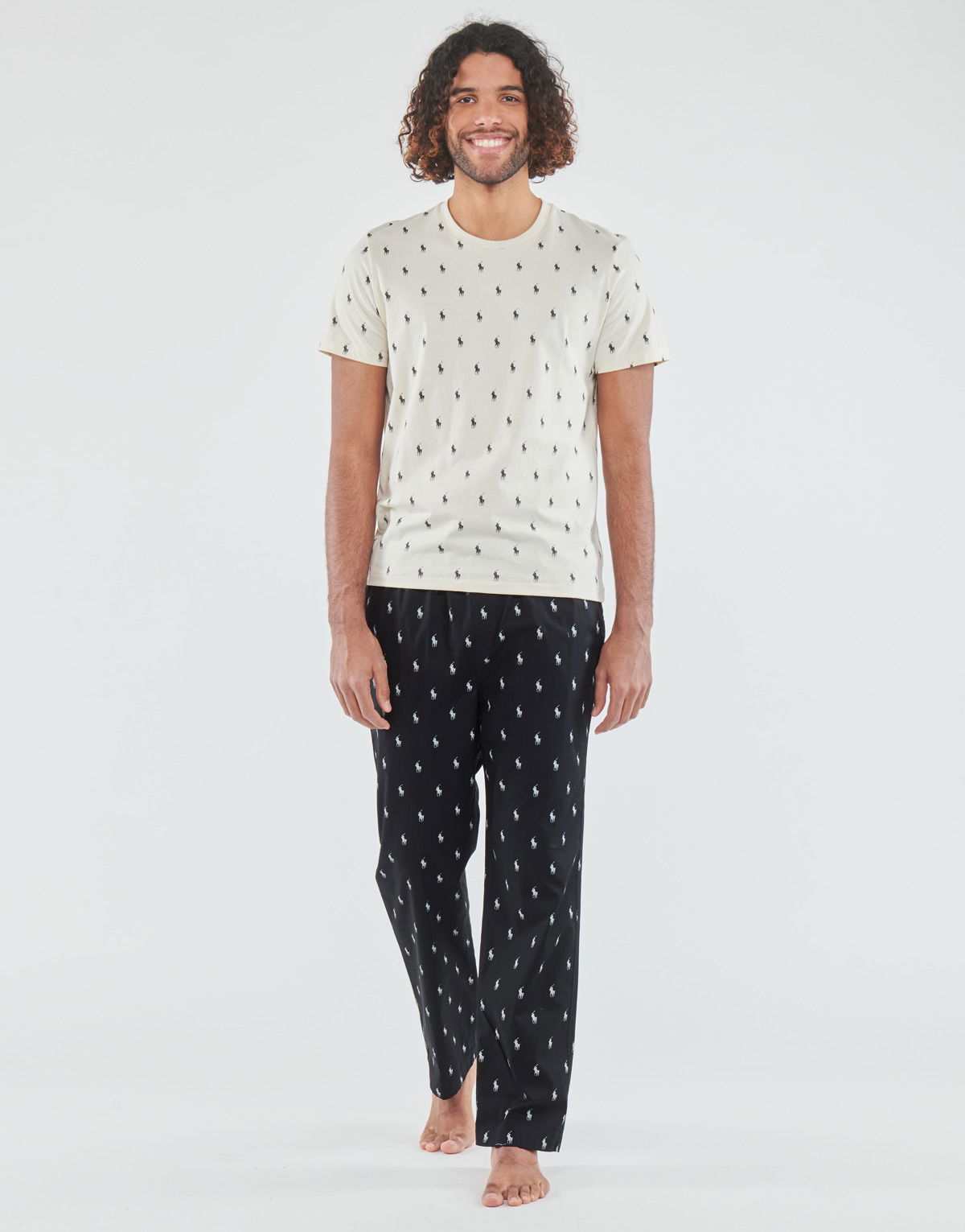 Pyžamo Polo by Ralph Lauren PJ Pant Sleep Bottom Čierna | 714899624002, 0