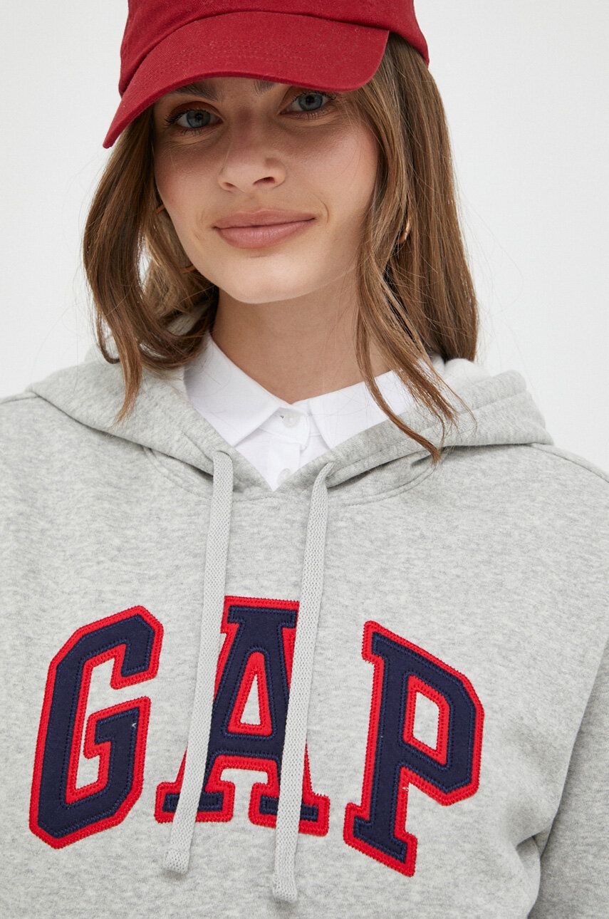 Mikina GAP Hoodie Šedá | 463506.06LIGHTHEA, 0
