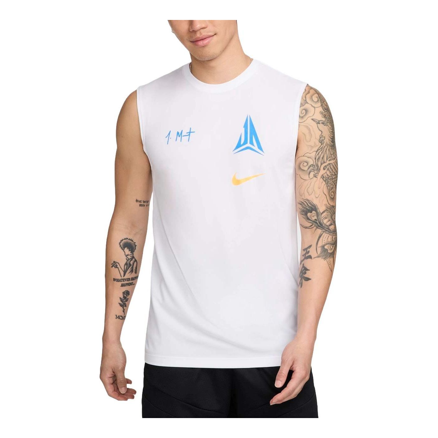 Tielko Nike Dri-FIT JA Basketball Tank Biela | FV8401-100, 0