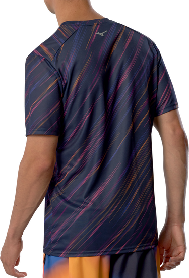 Tričko Mizuno Mizuno Hanabi T-Shirt Navy | j2gac550-98, 1