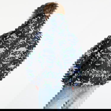 Prešívaná bunda Wasted Paris Skull Puffer M L Čierna | WP_000338, 5