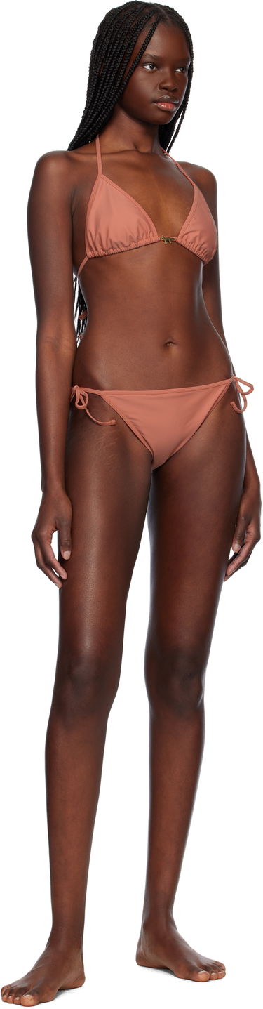 Plavky MAISON KITSUNÉ Maison Kitsuné Baby Fox Bikini Set Ružová | OW03201KQ0001, 3