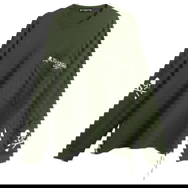 Tričko Mastermind WORLD MASTERMIND WORLD Multi Pocket Long Sleeve T-Shirt Zelené | MW25S15-TS024-011OLV, 1