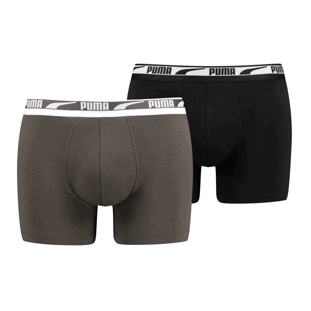 Boxerky Puma Multi Logo Boxer Briefs, 2-Pack Zelené | 935786-01, 0