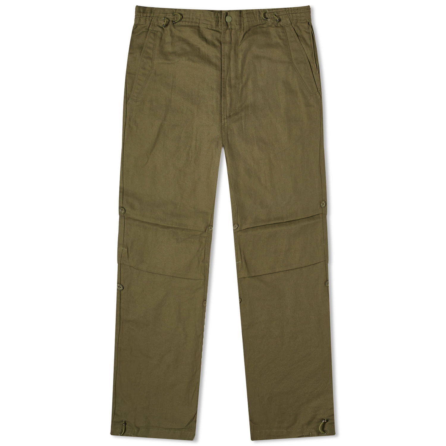 Nohavice Maharishi Tiger Mebroided Snopant Zelené | 4581-OLV, 0